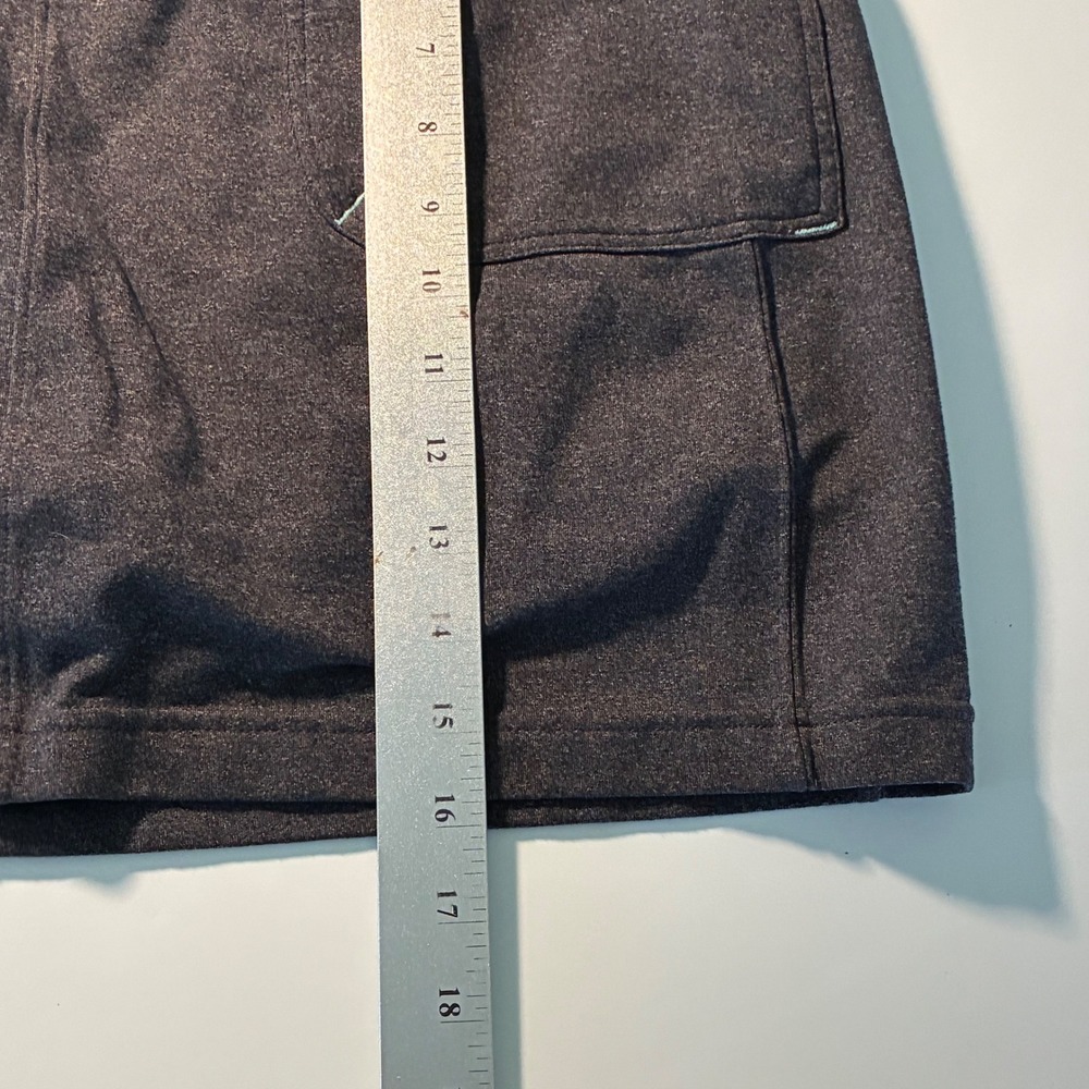 Athleta Womens Size Medium Charcoal Gray Heathered Athletic Skort Active - Picture 5 of 6